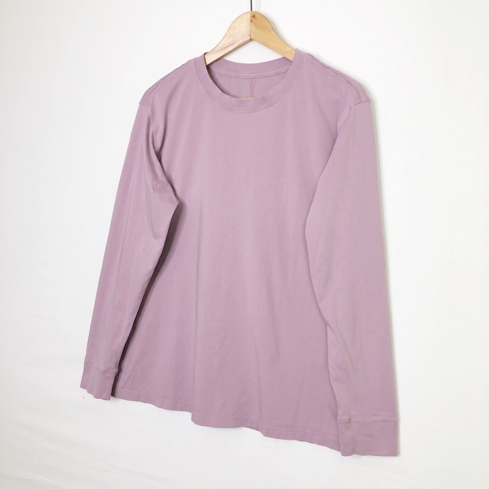 Lululemon lavender Athletic Long sleeve crewneck base layer top - Picture 6 of 9